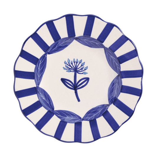 Blue Round Plate