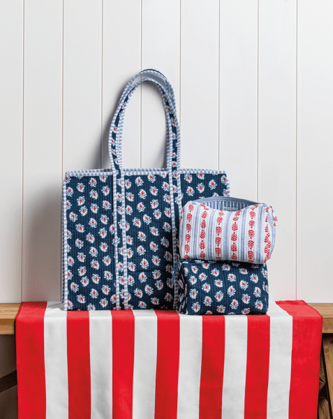 Americana Block Print Case