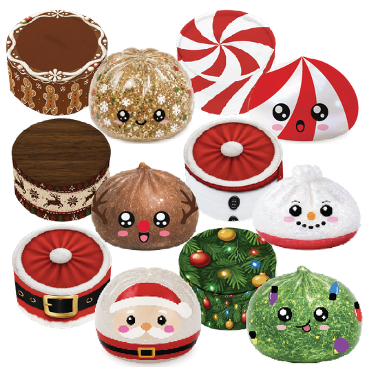 Fun Doh Christmas Squishy Dumpling Toy