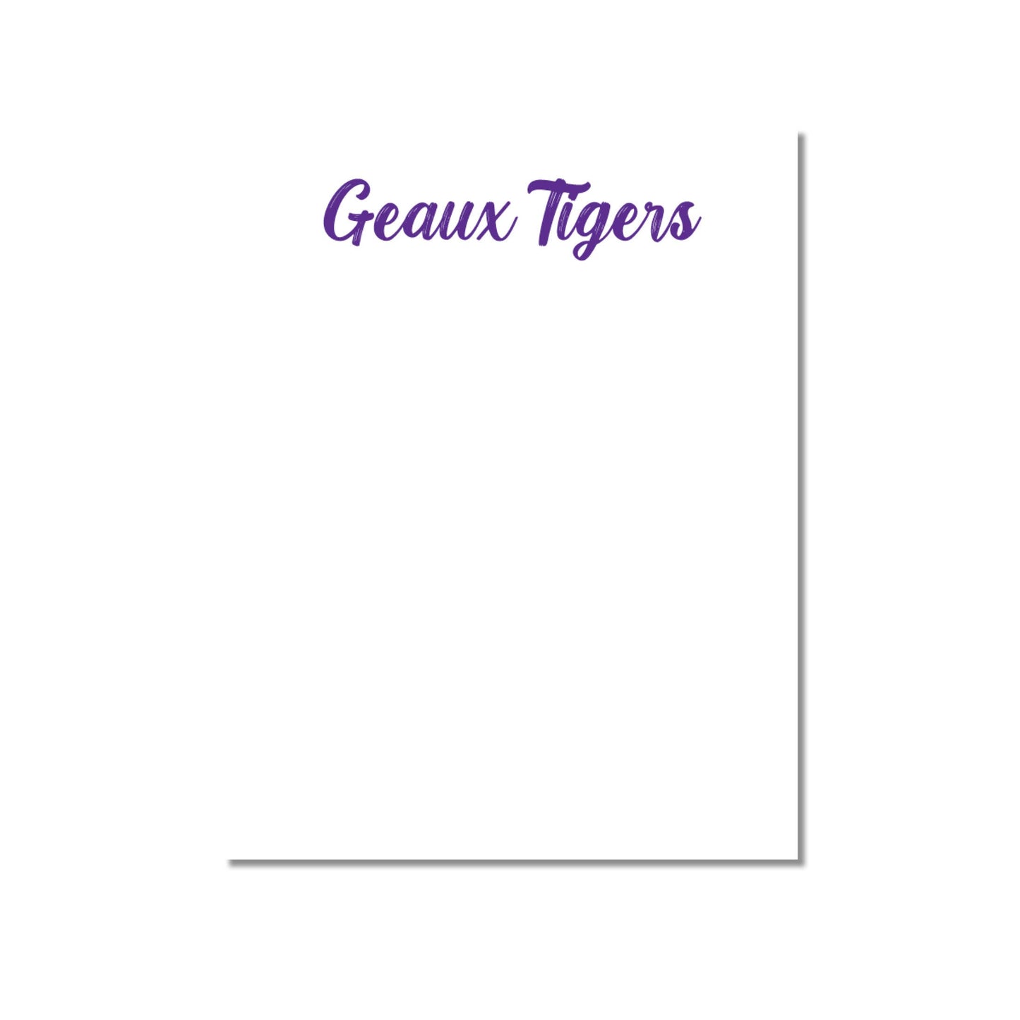 Collegiate Spirit Notepads: Sic Em - Baylor