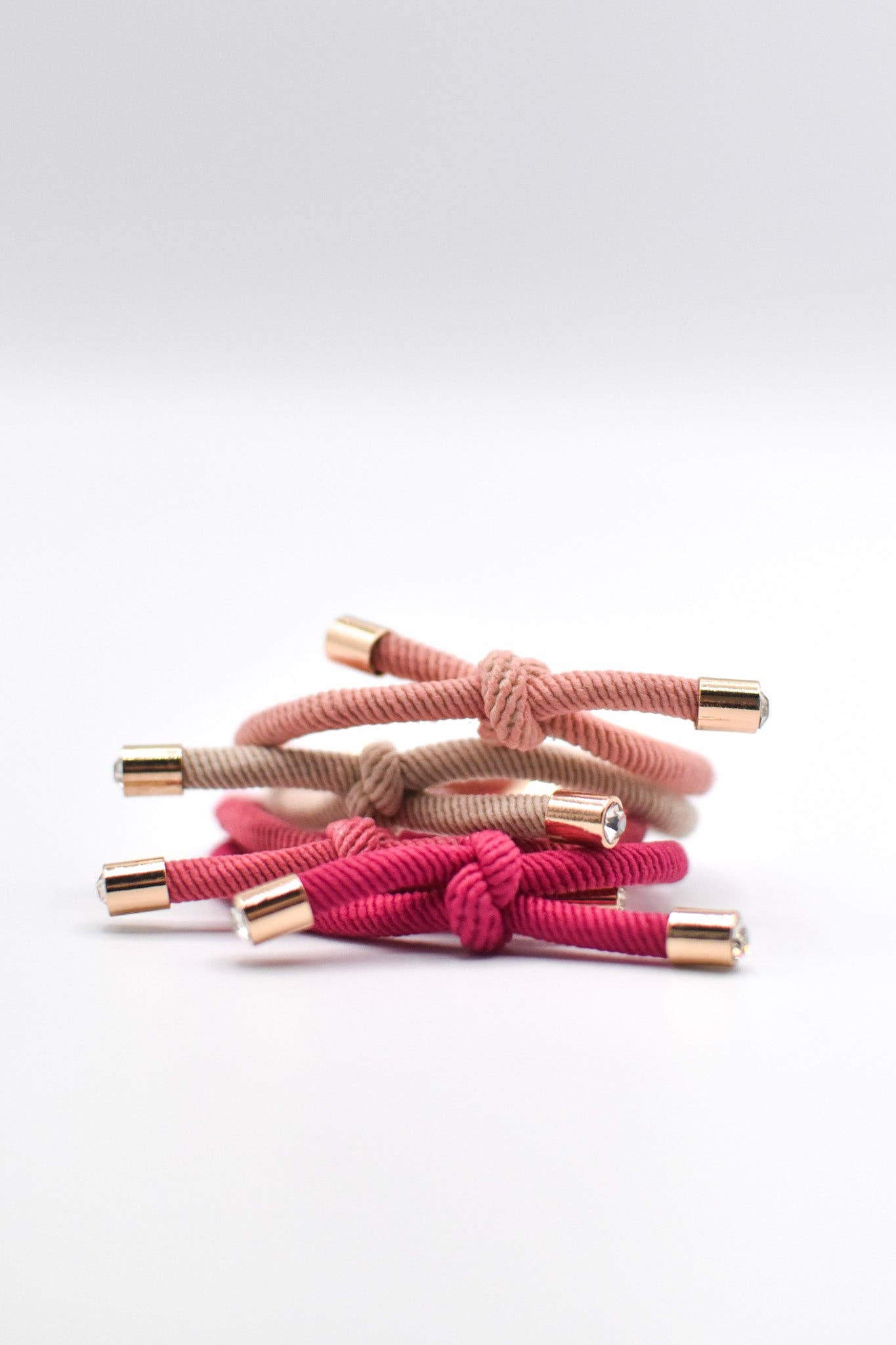 Original Smith & Co. Hair Tie Set - Pink