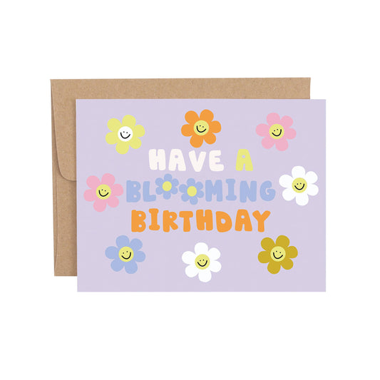 Blooming Birthday Greeting Card
