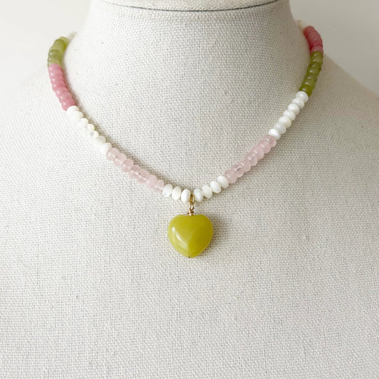 Candy Cane Stripe Necklace