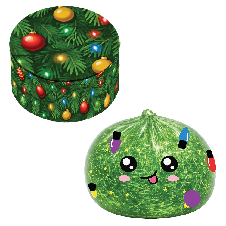 Fun Doh Christmas Squishy Dumpling Toy