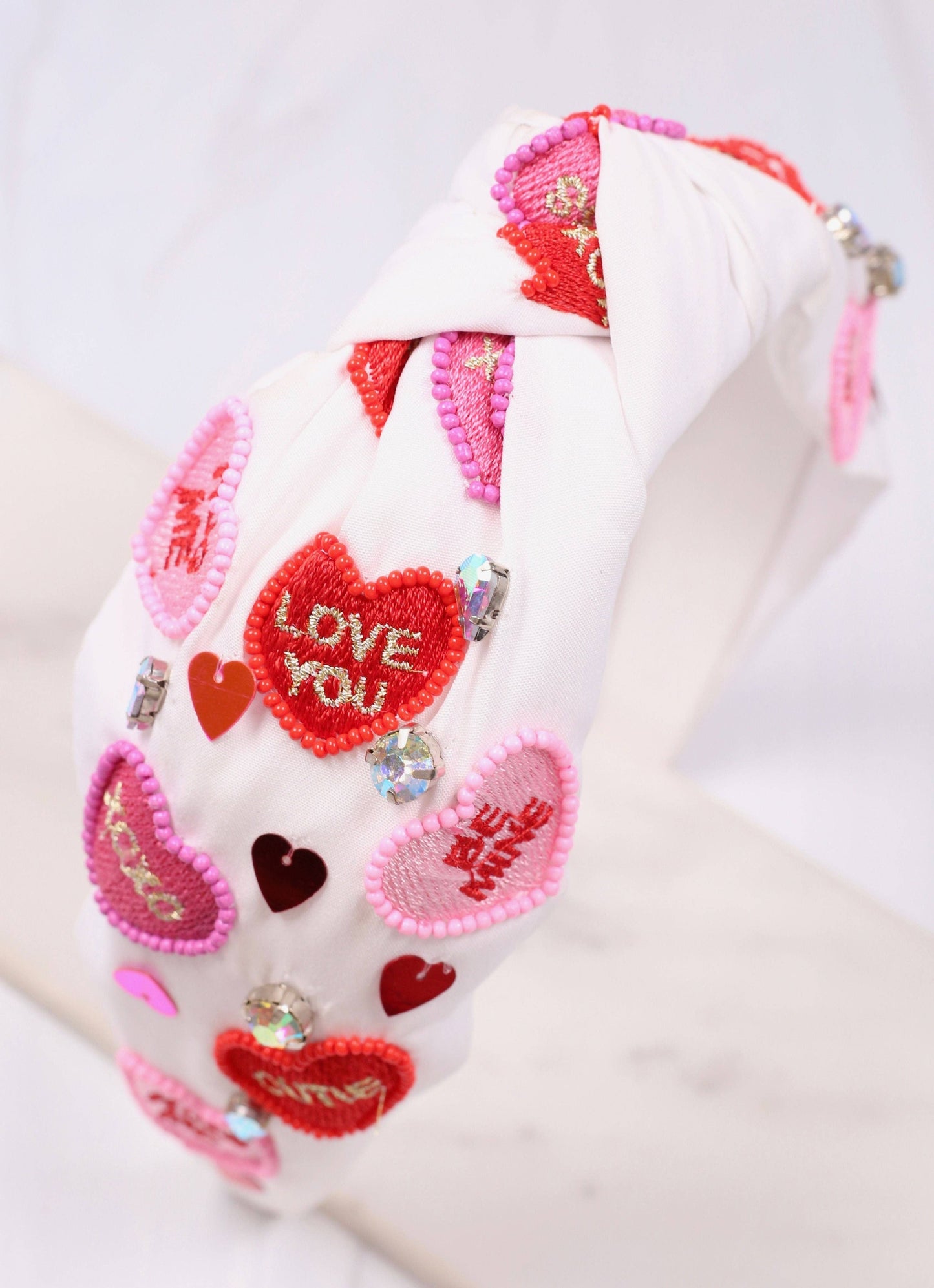 Crush on You Headband WHITE: Default
