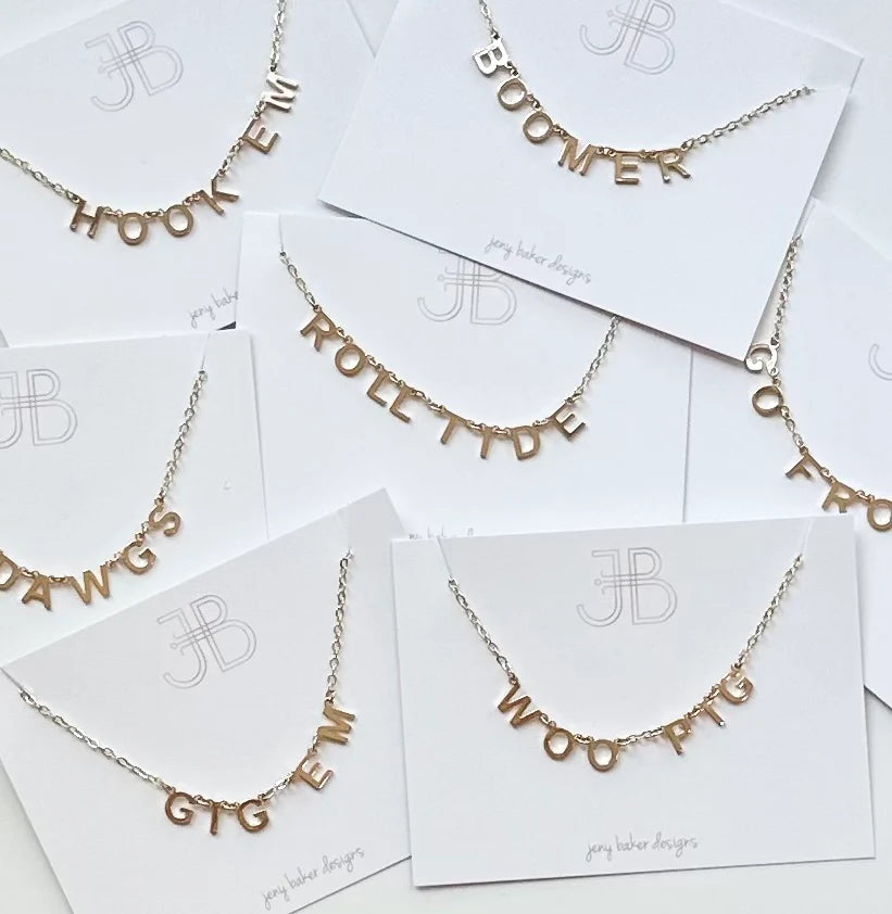 Collegiate Chant Necklace