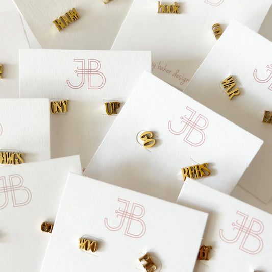 Collegiate Chant Earrings