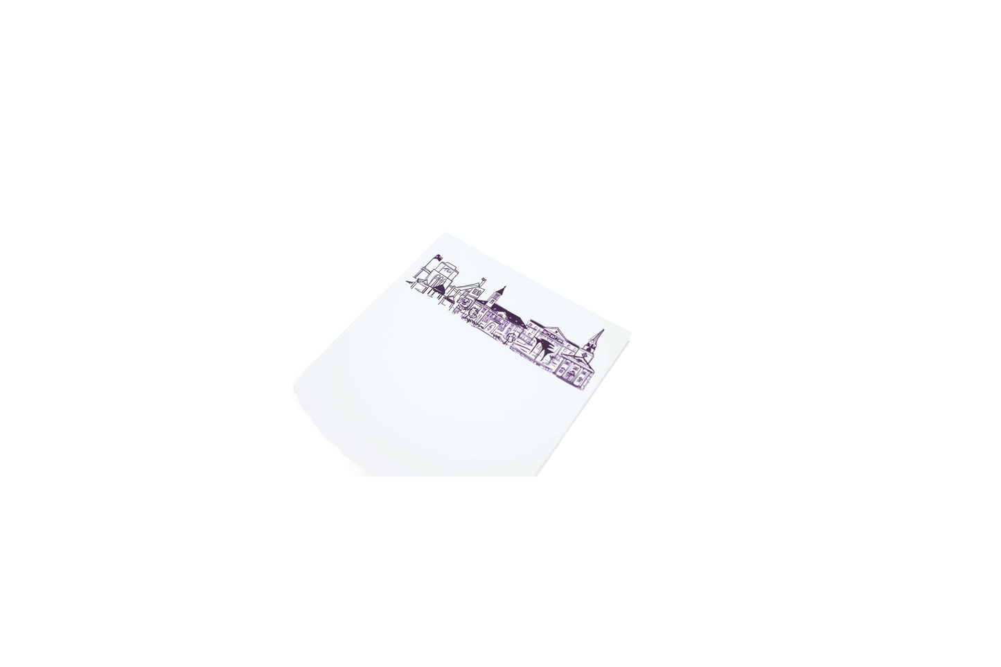 Campus Skyline Notepad - TCU (Texas Christian/Ft. Worth