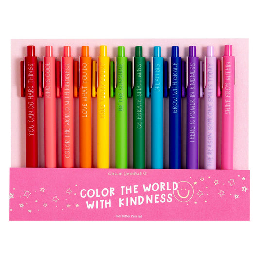 Color The World With Kindness Pen Set