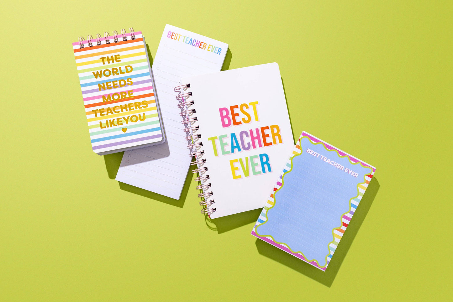 Small Spiral Top Notebook - Teacher Appreciation - 200 Pages