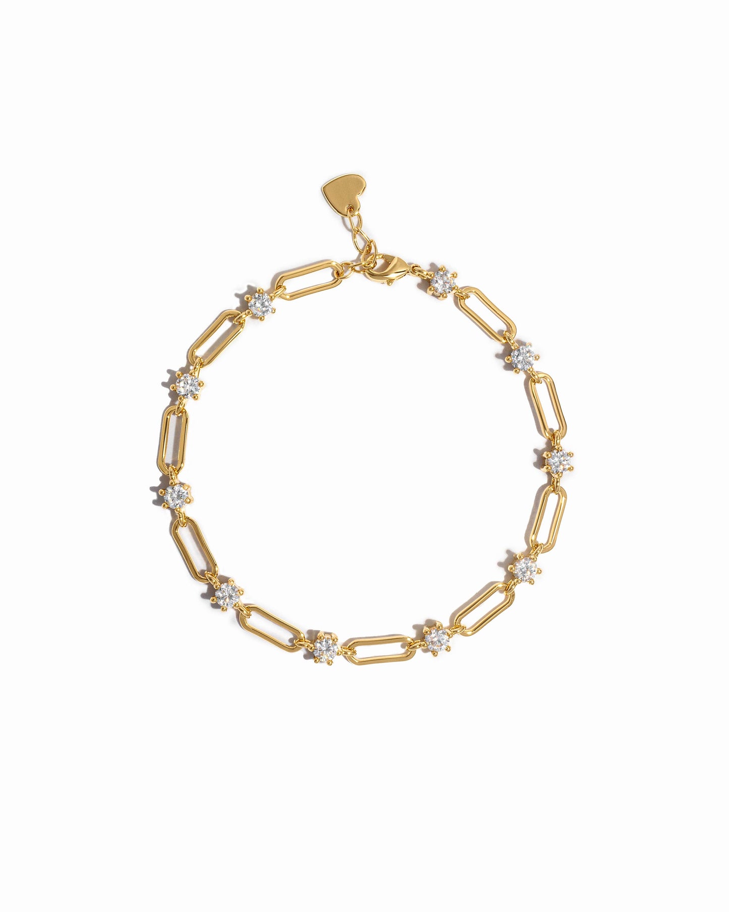 Savannah Bracelet: 6" + 0.5" Ext. / Gold