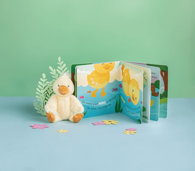 Lion Book with Plush