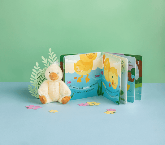 Lion Book with Plush