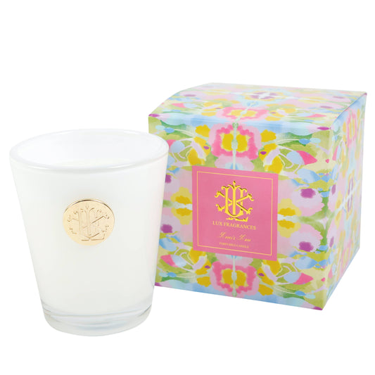 Lover's Lane 8 oz Designer Box Candle - Spring