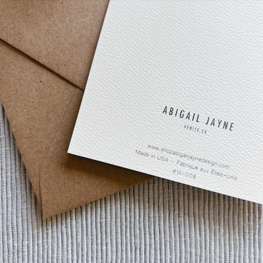 Swans Baby Greeting Card | New Mom Baby Card
