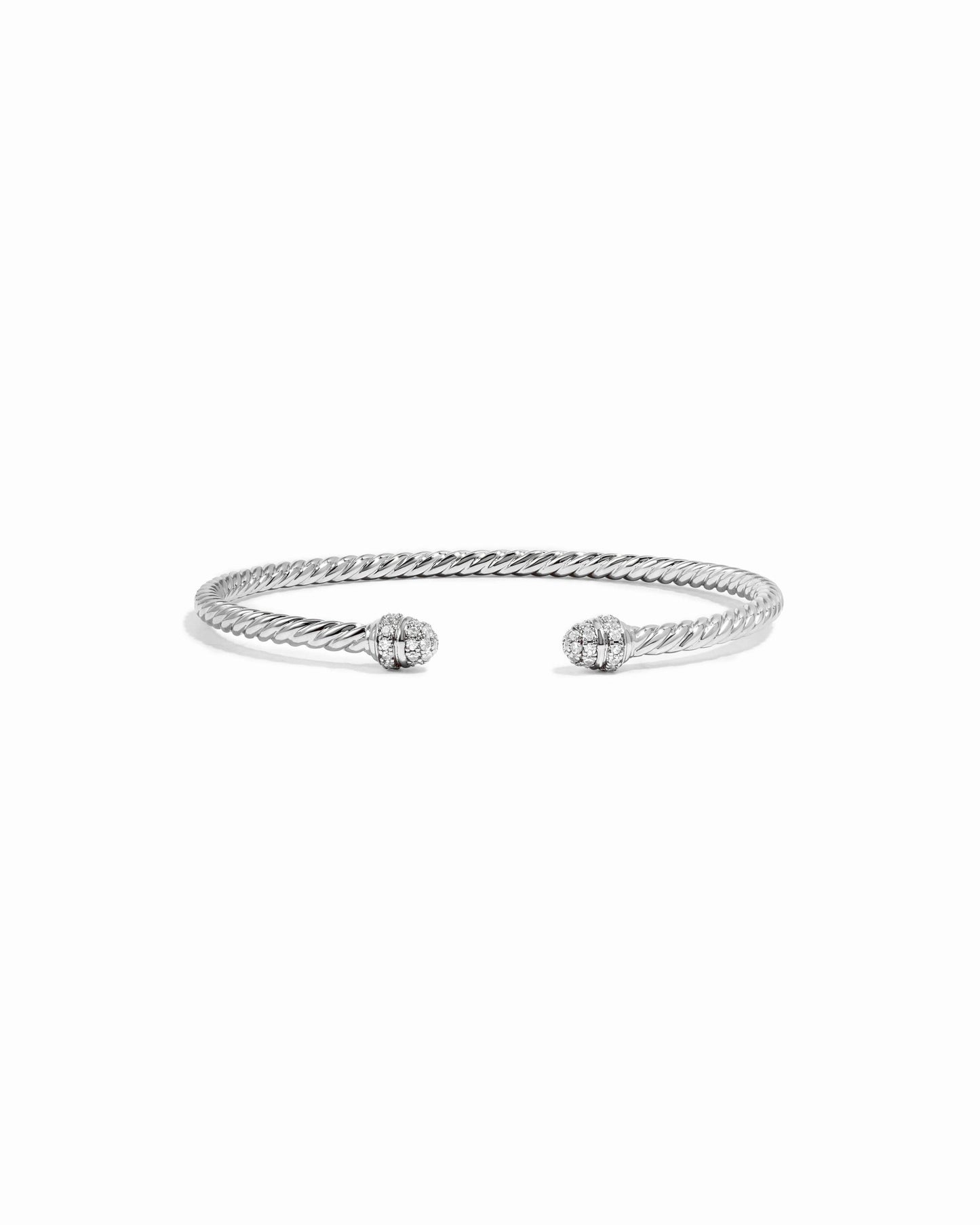 Twisted Bangle Cuff: Gold / 6.25"