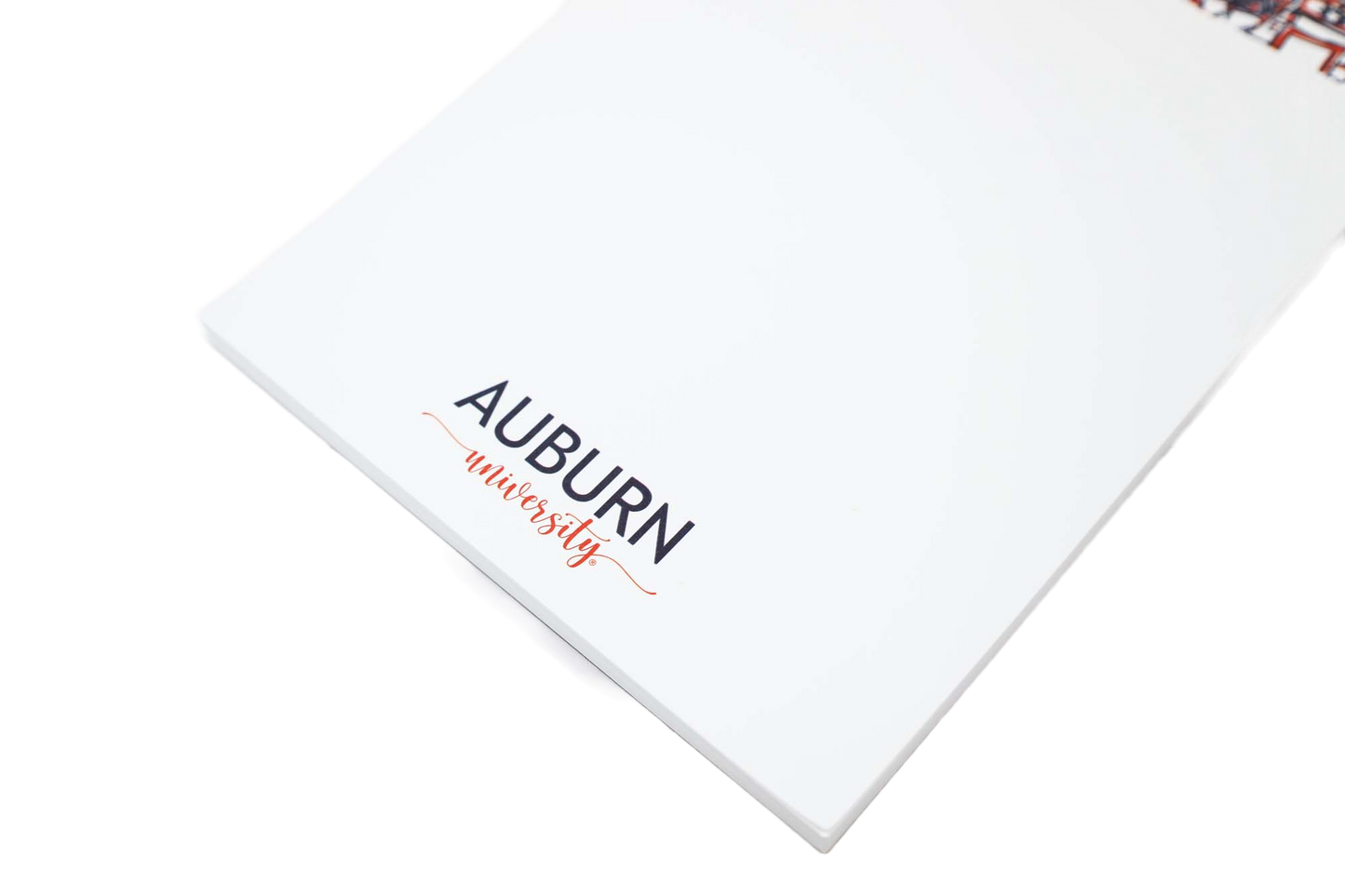 Campus Skyline Notepad - Auburn