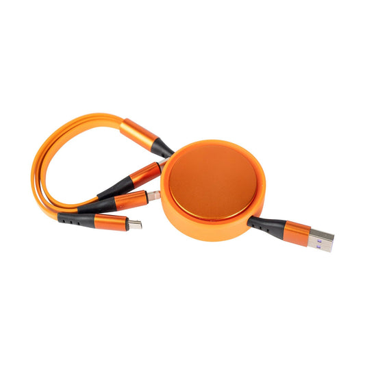 Retractable Fast Chargers: Black