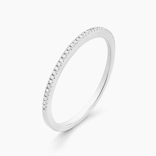 Silver For All Eternity Stack Ring