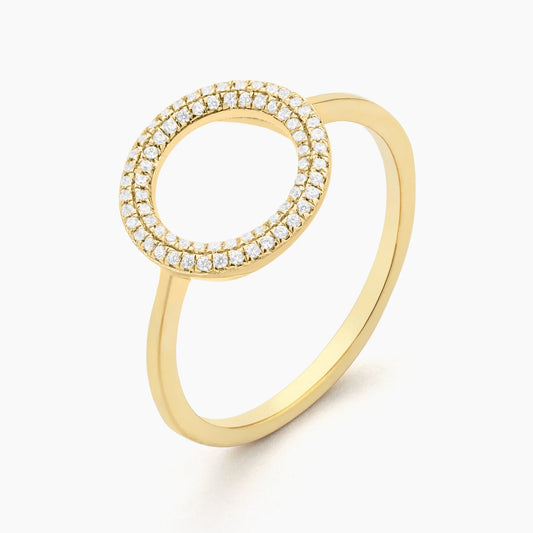 Gold You Are My Everything Statement Ring