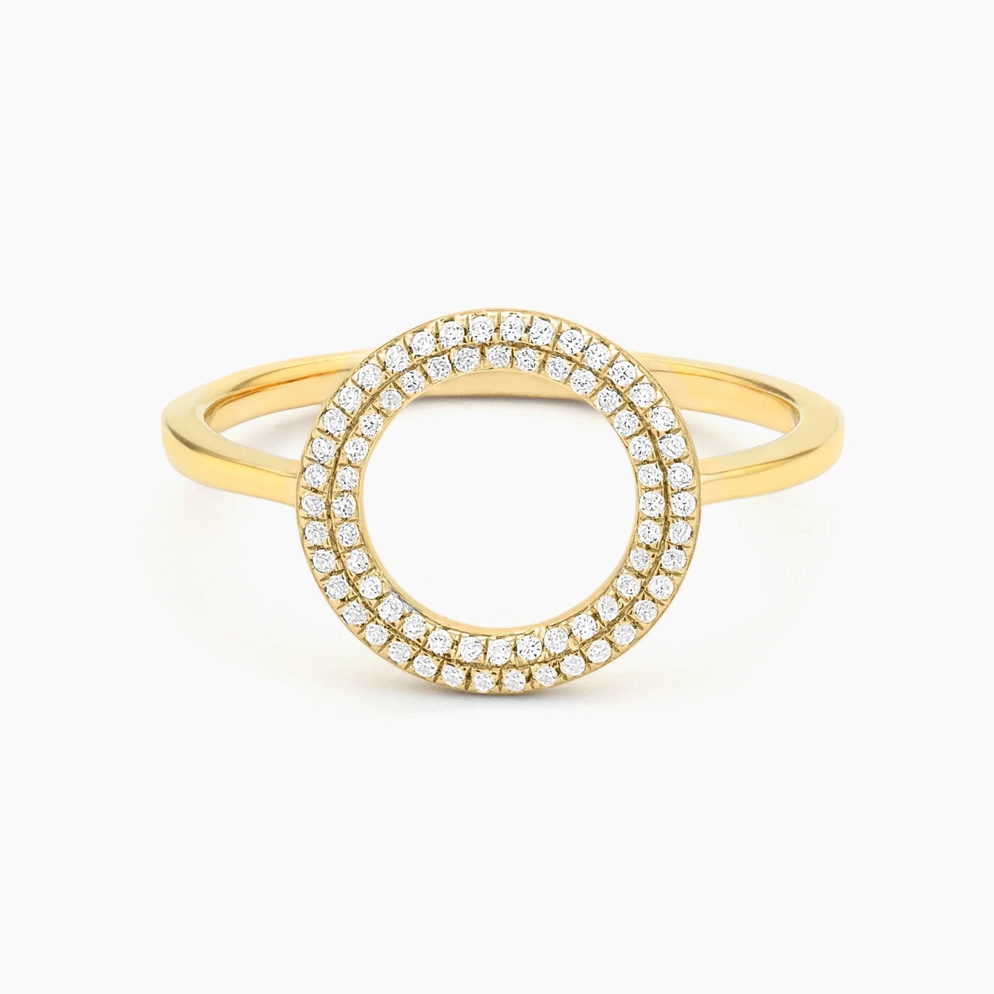 Gold You Are My Everything Statement Ring