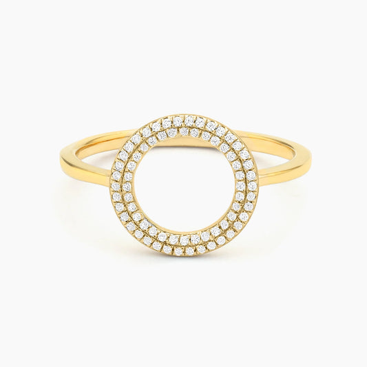 Gold You Are My Everything Statement Ring