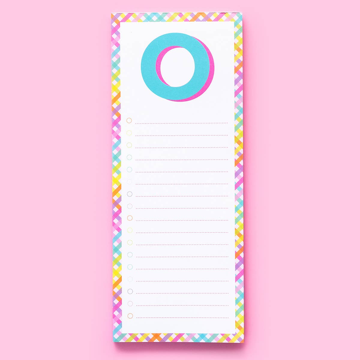 Letter List Pads A-Z: A