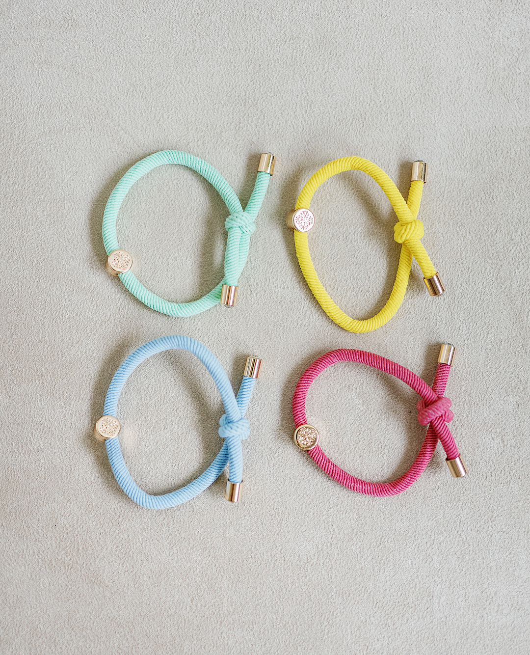 Smith & Co. Hair Tie Set - Sherbet