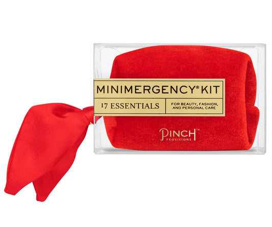 Velvet Scarf Minimergency Kit: Cobalt