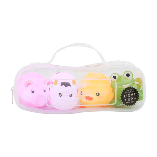 Farm Light Up Bath Toy Set