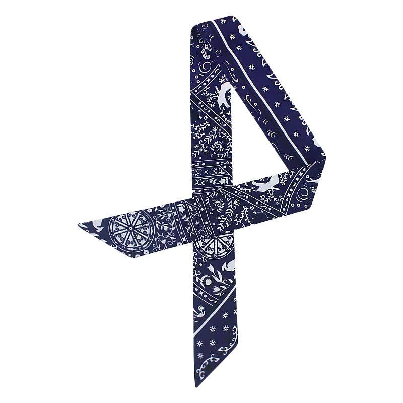Bandana Scarf Solid: Royal Blue