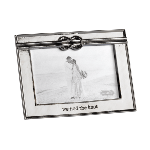 Tied the Knot Wedding Frame