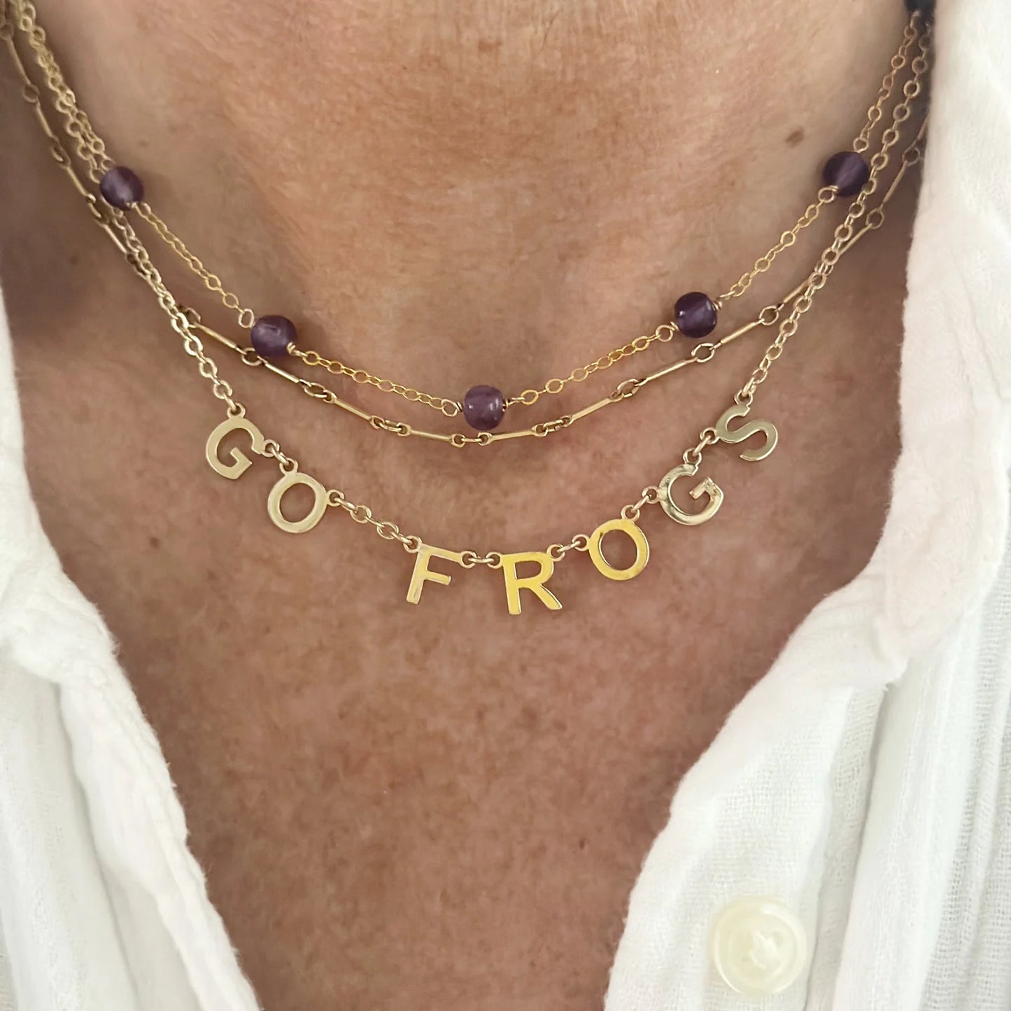 Collegiate Chant Necklace