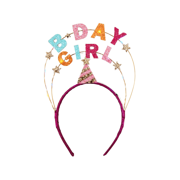 Light-Up B-Day Headband