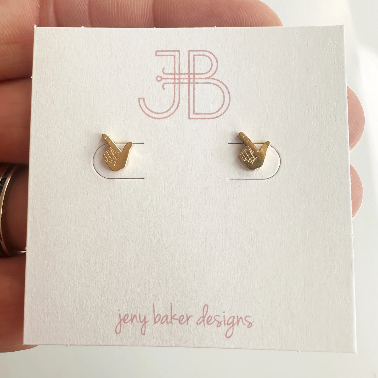Mini Mascot Stud Earrings