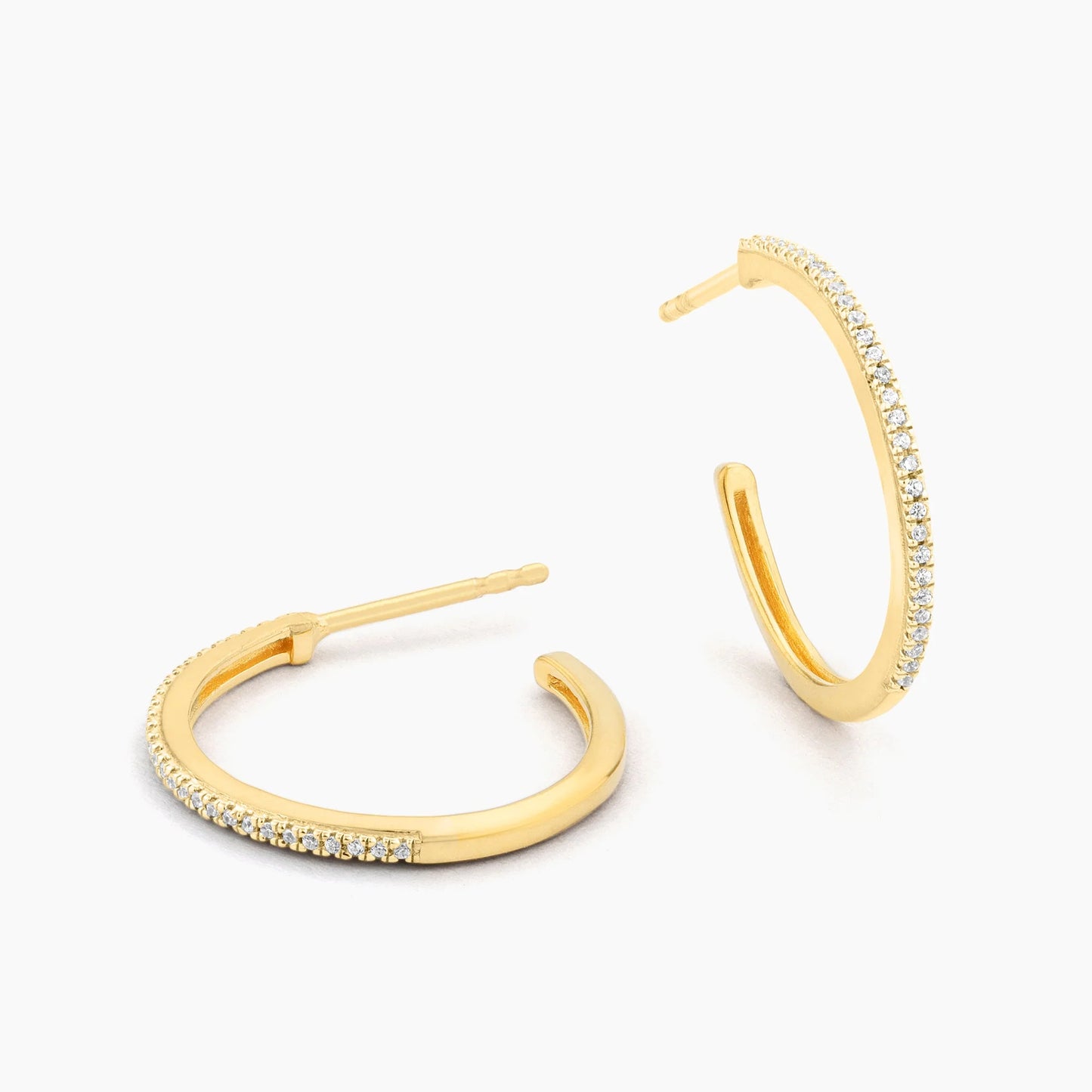 Gold A Hoop Thing Small Hoop Earrings