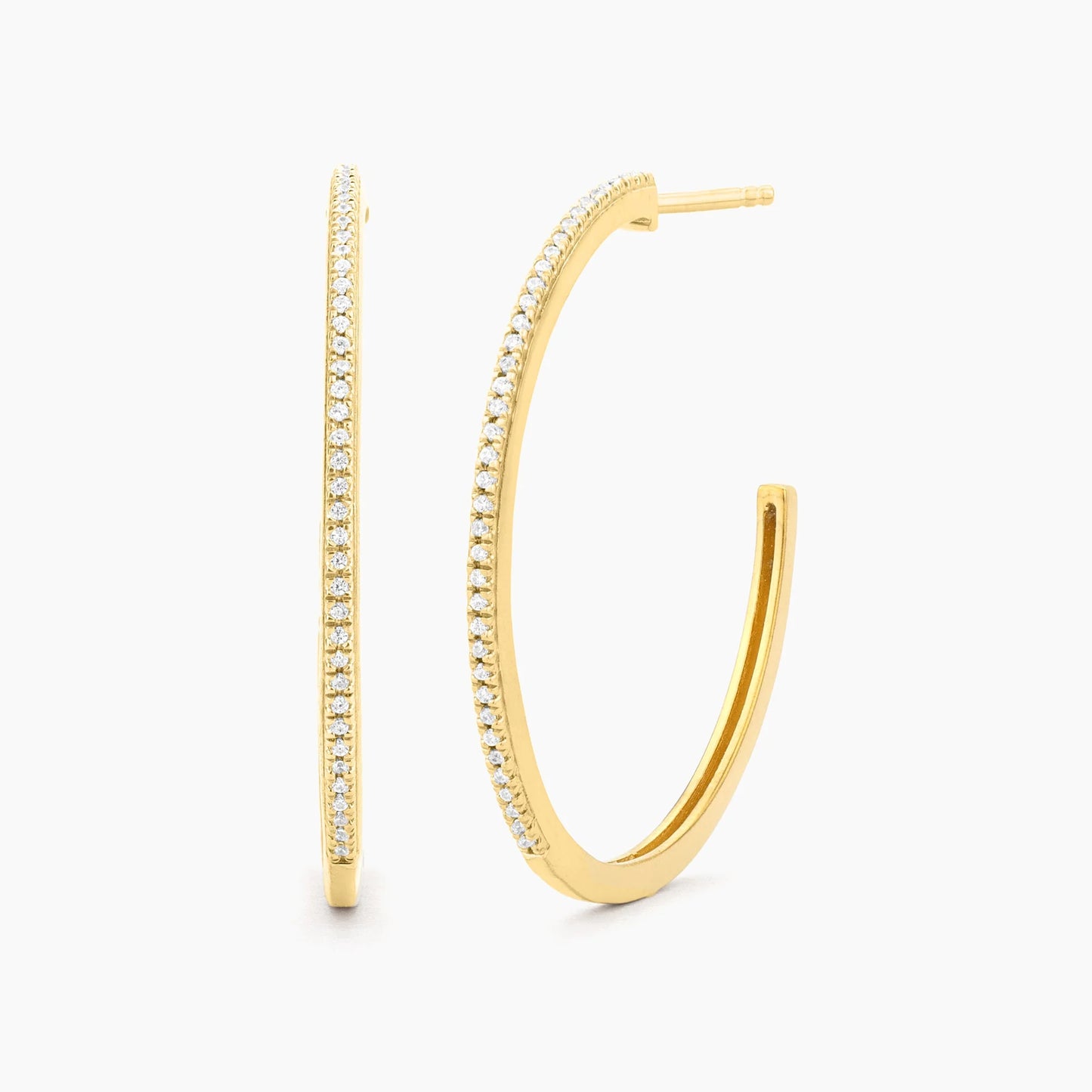Gold A Hoop Thing Medium Hoop Earrings