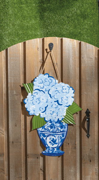 Hydrangea Door Hanger