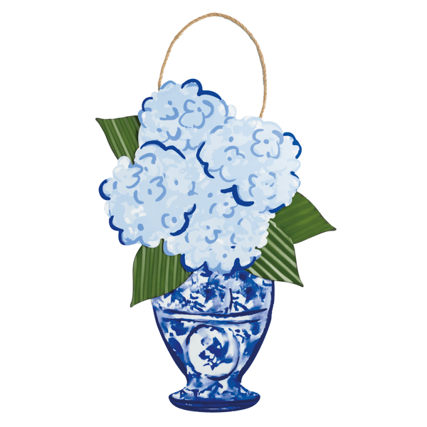 Hydrangea Door Hanger