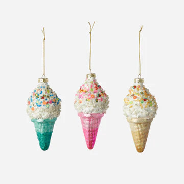 Ice Cream Ornaments