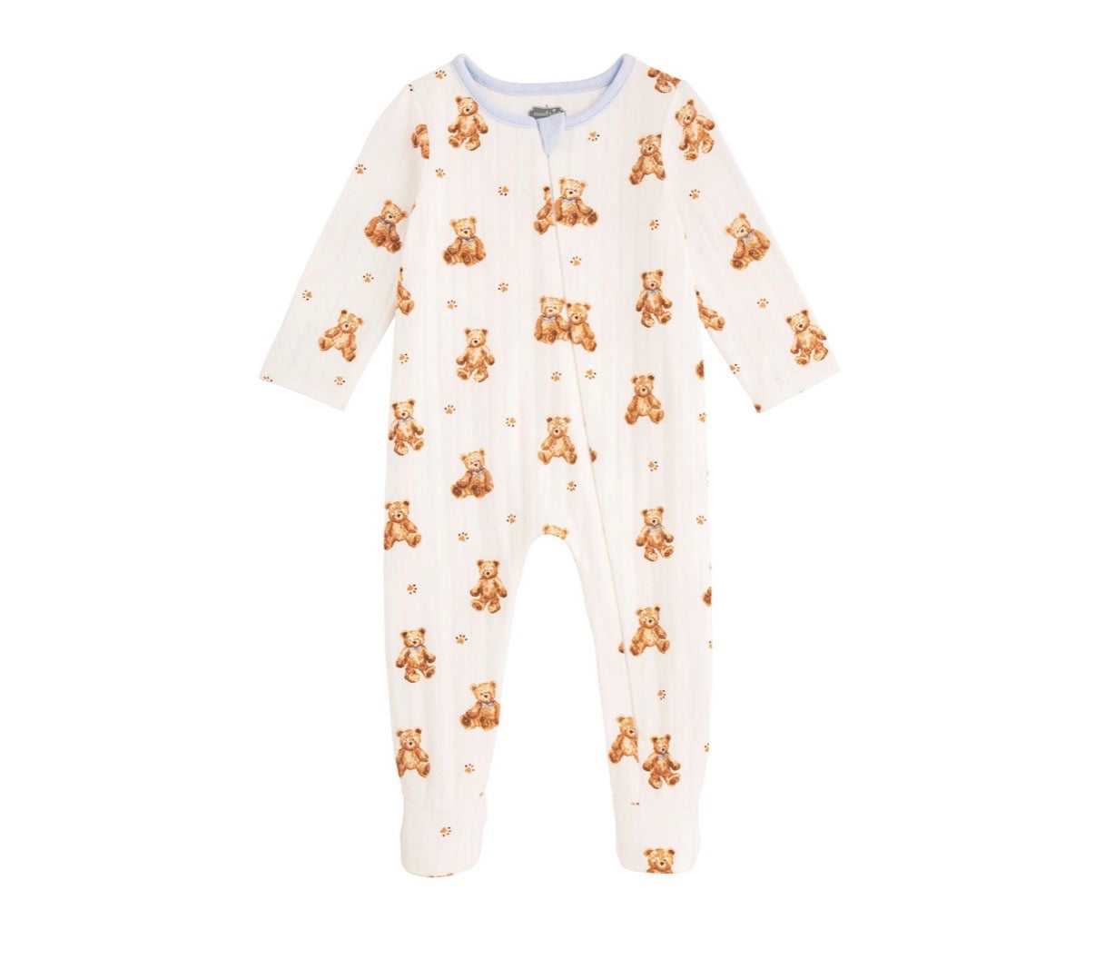 Bear Print Pointelle Sleeper