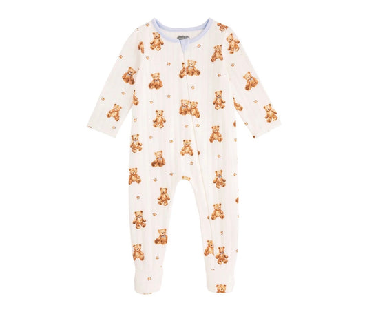 Bear Print Pointelle Sleeper