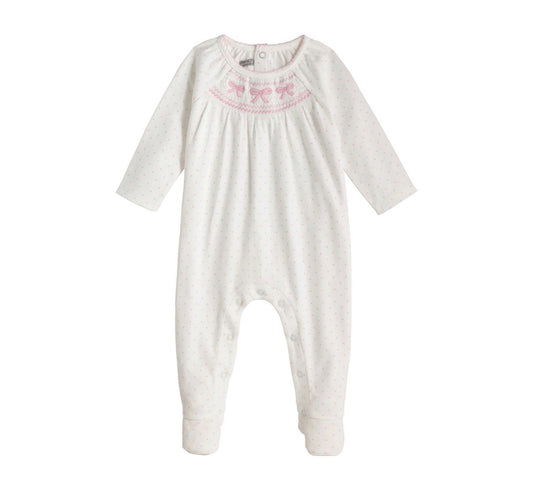 Smocked Layette Sleeper