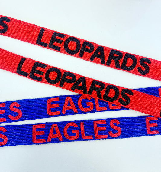 Beaded Purse Straps- EAGLES