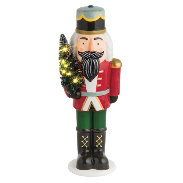 Light-Up Nutcracker Sitter