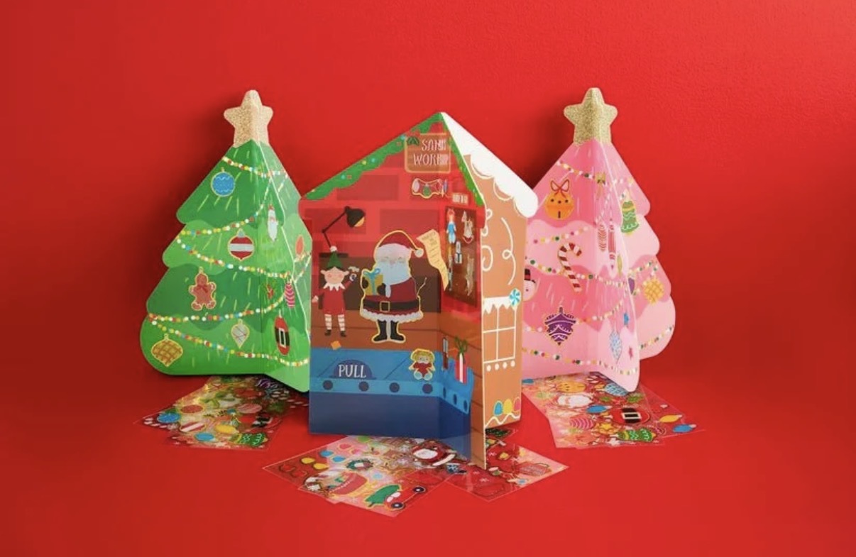 Christmas Sticker Book