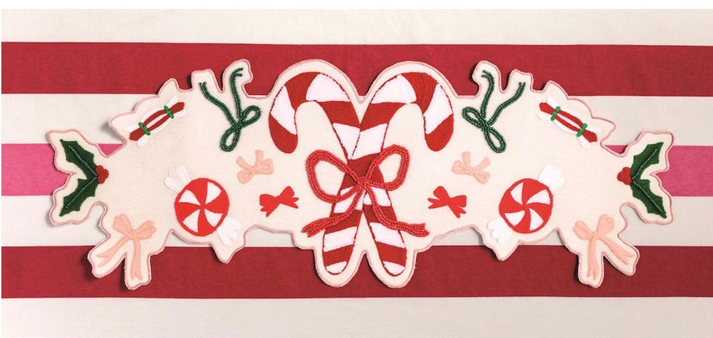 Candy Cane Table Mat