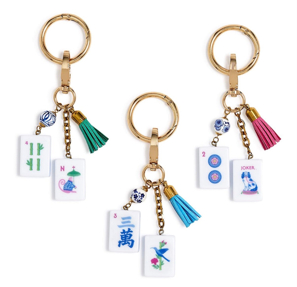 Mahjong Bag Charm