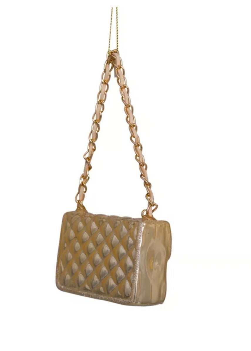 Gold Glitter Fashion Bag