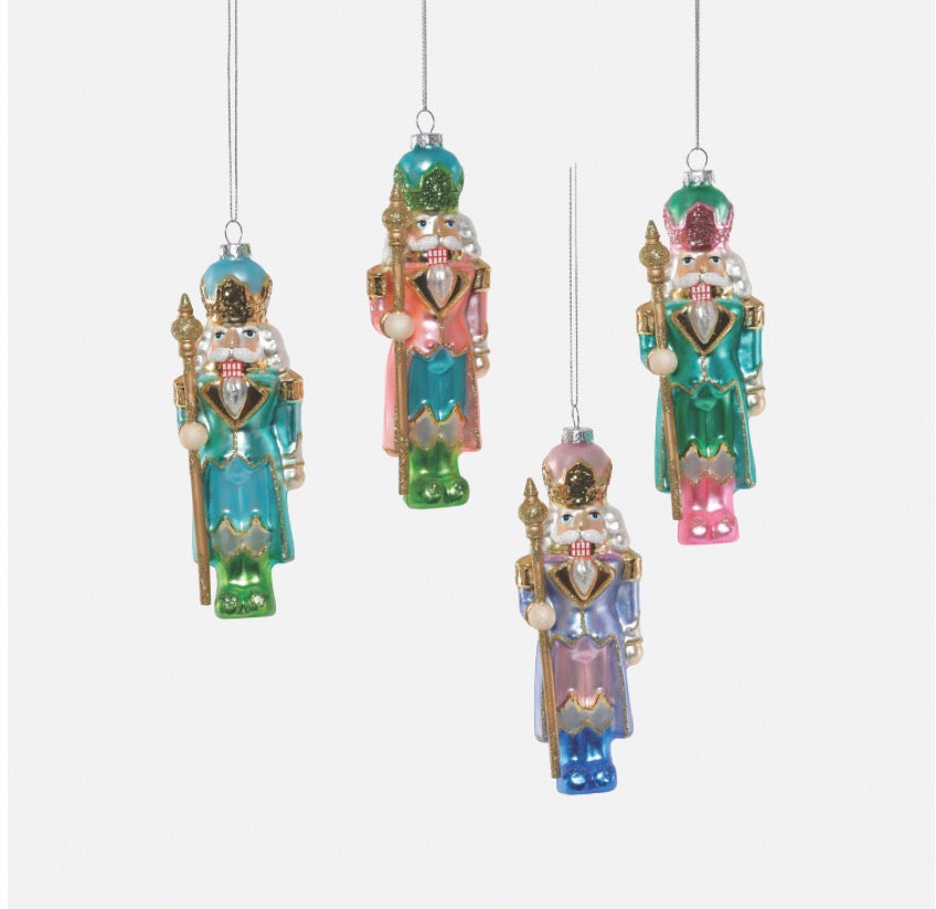 Pastel Nutcracker Ornament